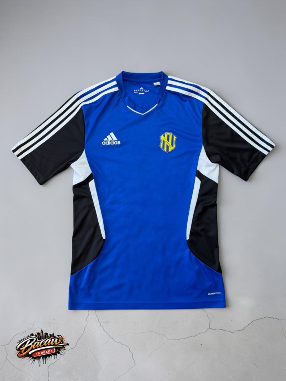 Adidas Men’s M Classics Soccer Club Blue & Black Soccer Jersey